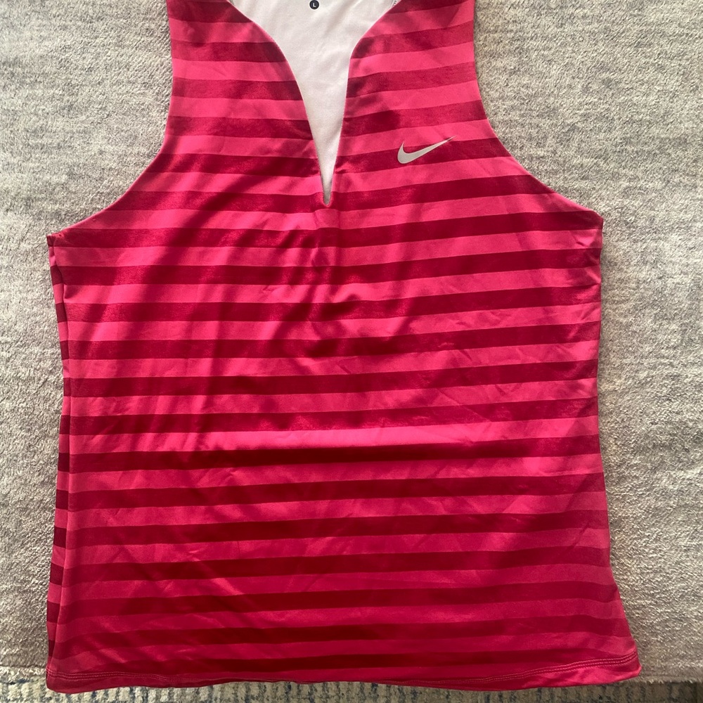 Nike Dri-FIT two-tone pink / rose Tank Top